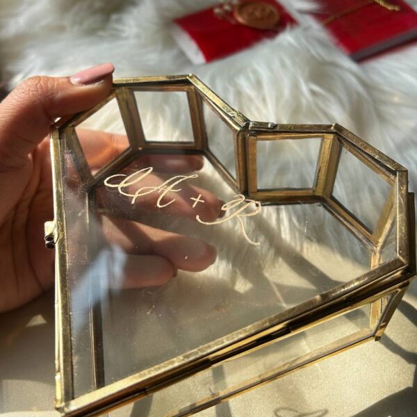 Engraved Heart Box