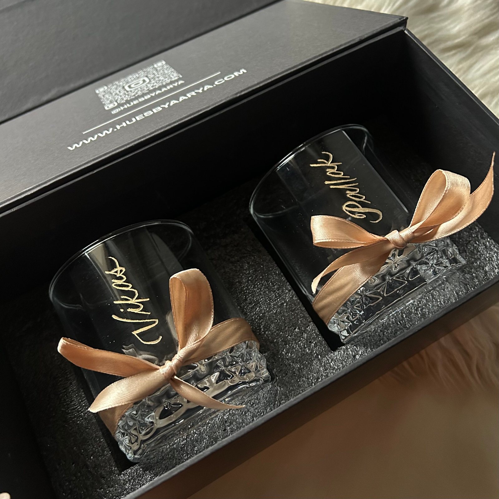 Crystal Whiskey Glasses ( Set of 2 )