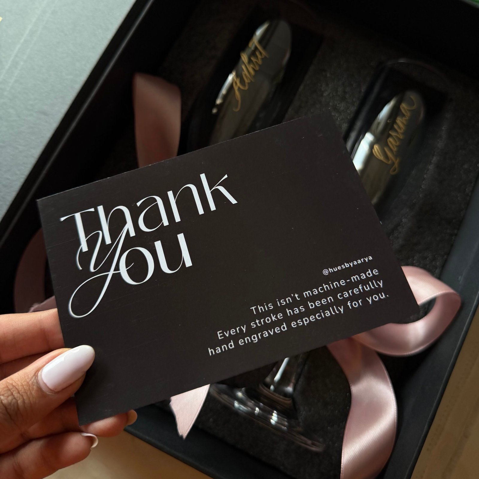 Bridgerton Champagne Glasses | Personalised | Anniversary | Weddings - Image 2