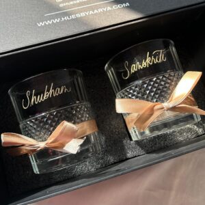 Engraved Whiskey Glasses(Set of 2)