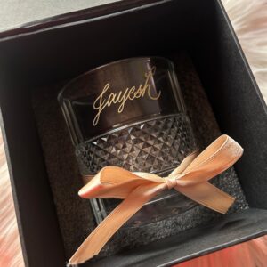 Engraved Whiskey Glasses (Single)