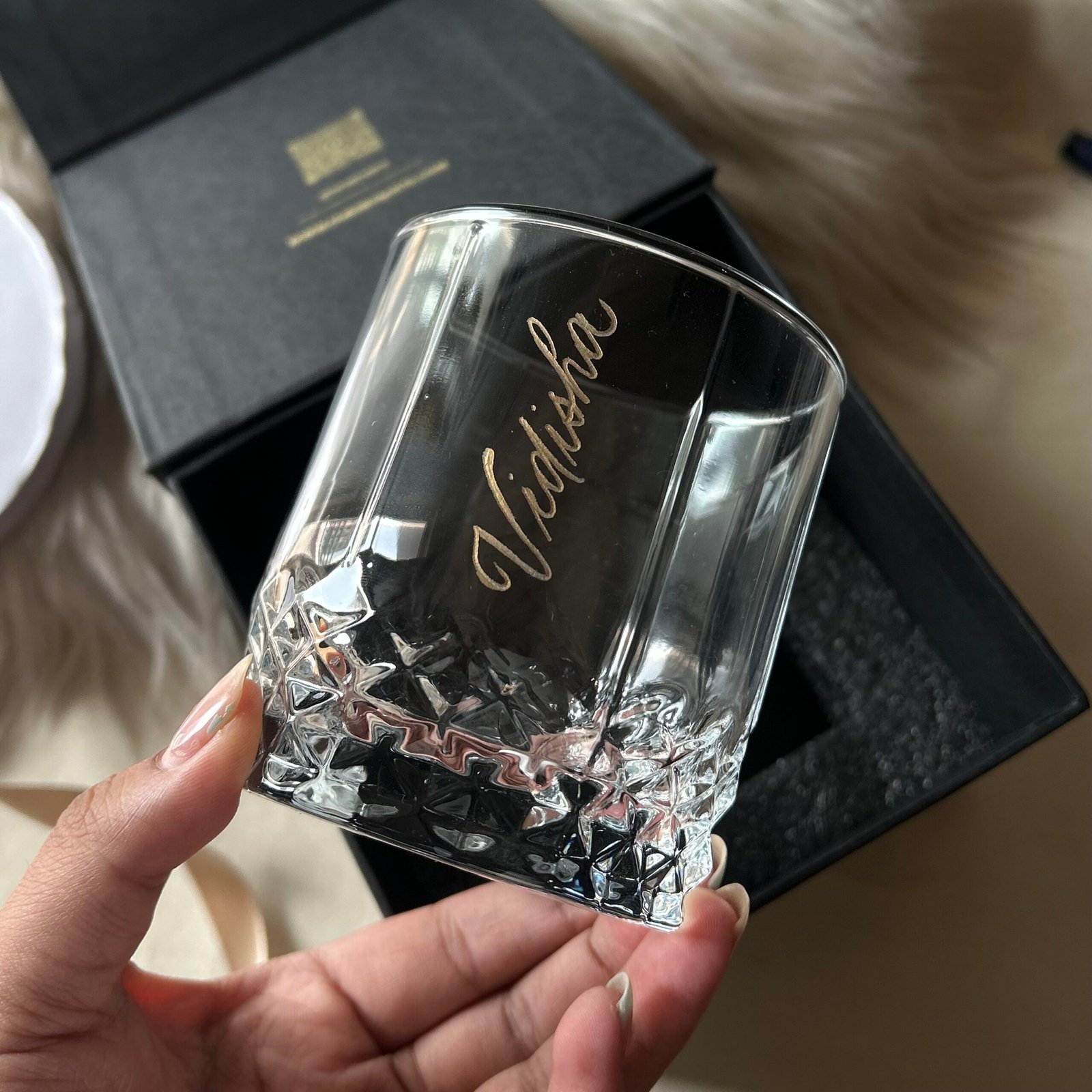 Crystal Whiskey Glass - Image 3
